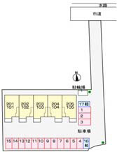 【区画図】 | ソレイユ・タカクラ | ソレイユ・タカクラ　204号室　平成26年4月25日