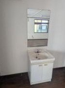 大津市打出浜の店舗事務所の独立洗面台