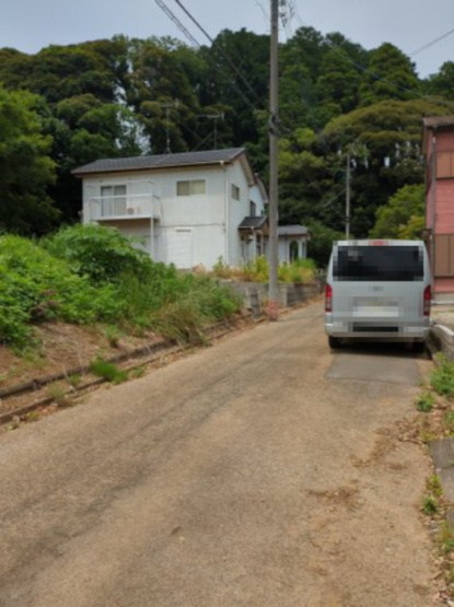 【前面道路含む現地写真】 | 東金市滝沢　中古戸建