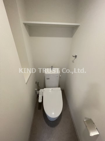 アーバンドルフ天満のトイレ|ゆったりとした空間のトイレです