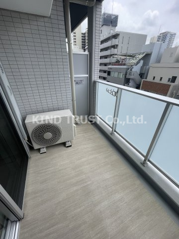 アーバンドルフ天満のバルコニー|落ち着いた時間を過ごせるバルコニーです