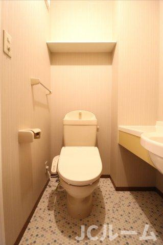 グランドハイデンス Bのトイレ|同じ間取りのお部屋の写真です