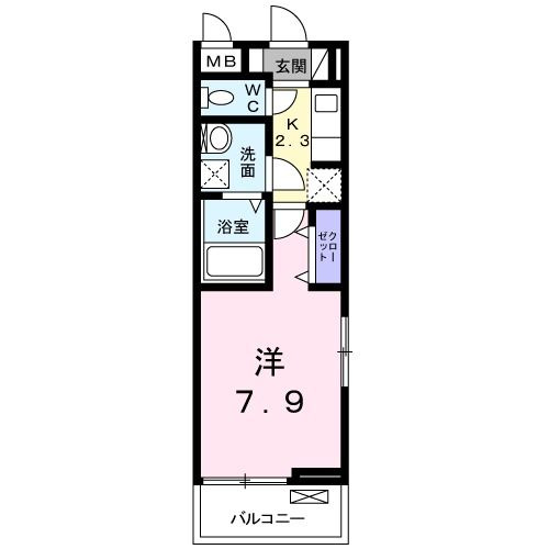 【間取り】 | エクシード2(エクシードツー)