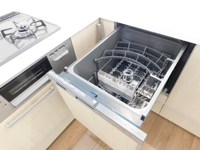 名古屋市西区枇杷島３期のキッチン|◇食洗機◇　　家事の負担を軽減する便利な食洗機付き♪