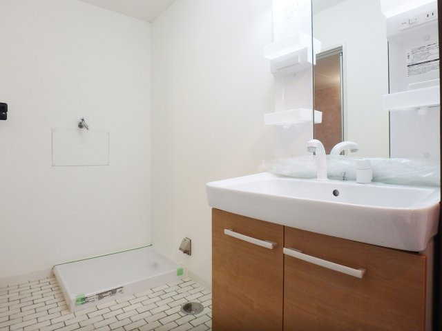 チャフル甲東の洗面所