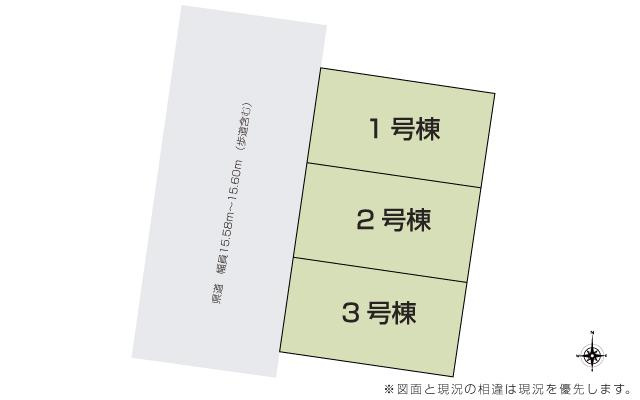 栃木市藤岡町藤岡　新築戸建1の区画図