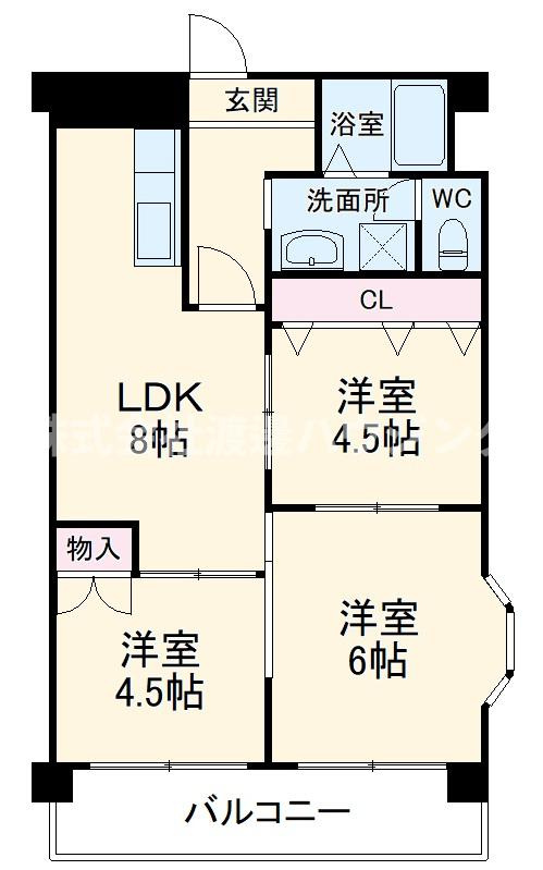メゾン千里中央の間取り