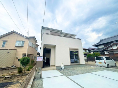 【外観】 | 【新築戸建】岡山町 | おしゃれな外観です