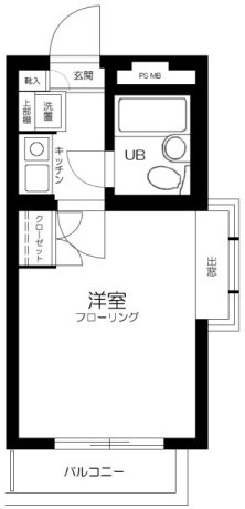 プライムガーデン桜上水の間取り