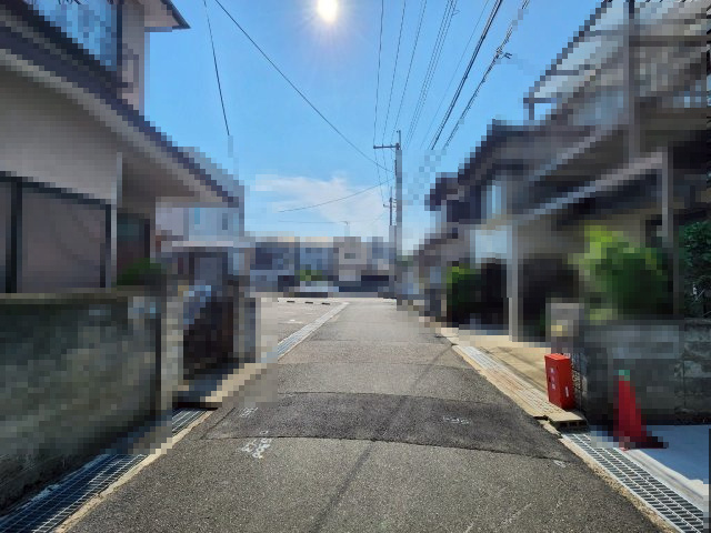 【価格改定】向日市鶏冠井町沢ノ西の前面道路含む現地写真|現地ご案内をご希望の方は、お気軽にお問い合わせください！