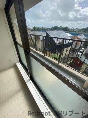 市川東レジデンスのバルコニー