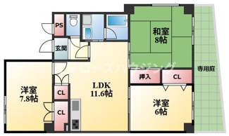 【間取り】 | ヴィラセンチュリー１号館