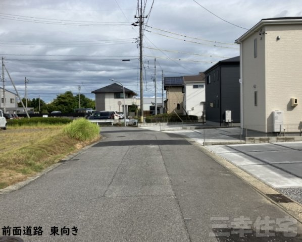碧南市相生町の前面道路含む現地写真|道路幅6m　前面道路が広いからお車の駐車もラクラク