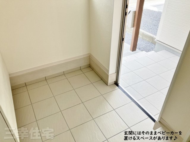 碧南市相生町の玄関|とっても広い玄関