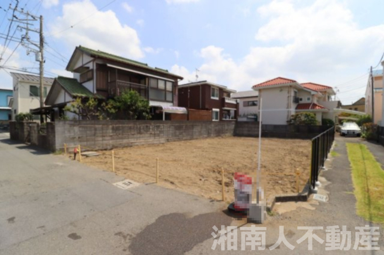 辻堂駅　茅ヶ崎駅　好アクセス‼　茅ヶ崎市出口町売地　の外観|南側は隣地通路の為、陽当り良好！