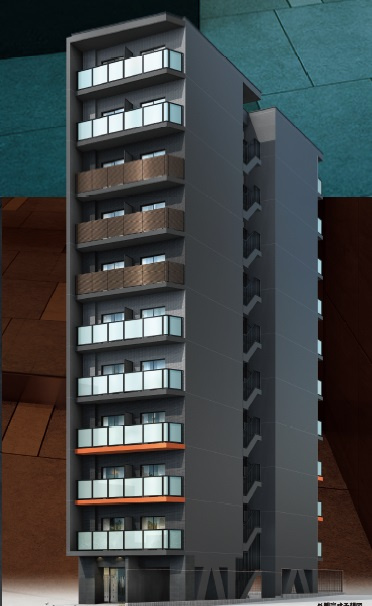 スパシエエール横浜の外観パース