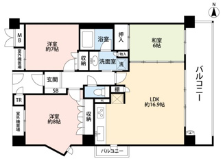 【間取り】 | ジオ彩都みなみ坂弐番館