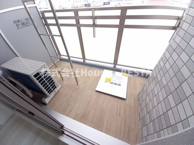 エスプレイス神戸フォルムスクエアのバルコニー