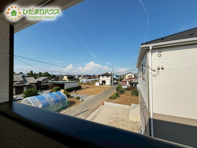 深谷市武蔵野第1　新築一戸建て　クレイドルガーデン　01の展望|太陽の光が家全体に降り注ぎます！
