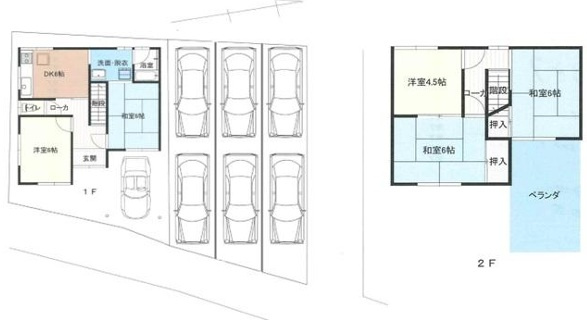富田林市東板持町3丁目戸建て＋ガレージ　オーナーチェンジ