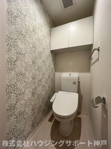 明石市大久保町大窪のアパートのトイレ