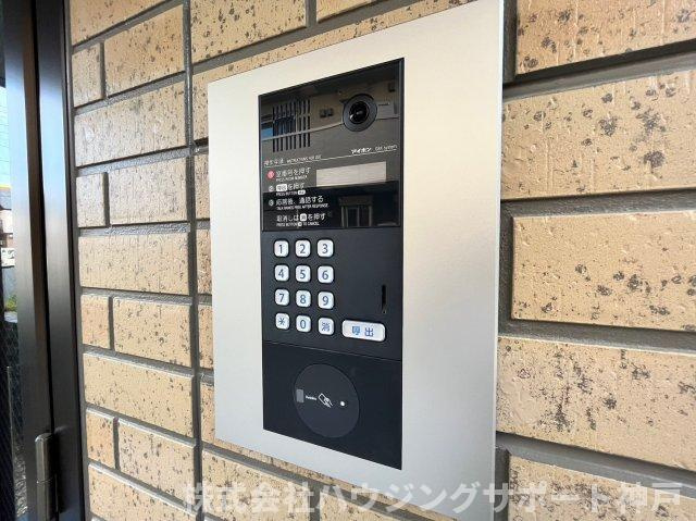 明石市大久保町大窪のアパートのセキュリティ