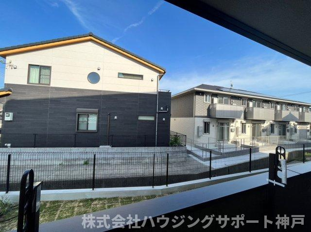 明石市大久保町大窪のアパートの展望