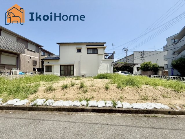 明石市中朝霧丘　土地の外観|大蔵谷駅徒歩15分・朝霧駅徒歩20分！2WAY可能な立地です♪間口広々しており建築用地に最適です♪