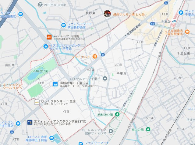 ナンノ第12号館の地図