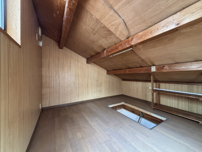 【収納】 | 南山貸家 | 屋根裏部屋です。
