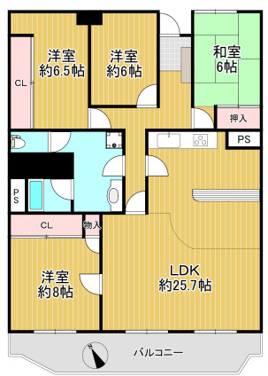 夙川台サンハイツD棟