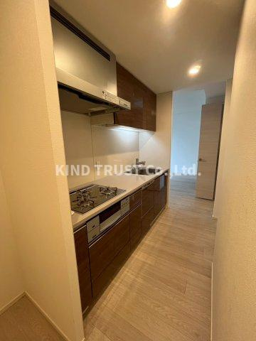 ザ・パークハウス中之島タワーのキッチン|きれいなキッチンです