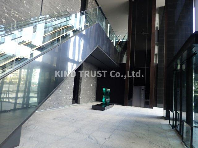 ザ・パークハウス中之島タワーのロビー|清潔なロビーです