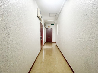 【その他共用部分】 | 共用廊下です。ここもきれいに清掃されています。周囲のお部屋の様子も、ぜひ伺ってみてください。～即日のご見学可能～　お問合せはお気軽にどうぞ。