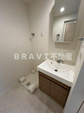 ドゥーエ立売堀　BRAVI不動産の洗面所|【ドゥーエ立売堀】使いやすい洗面所