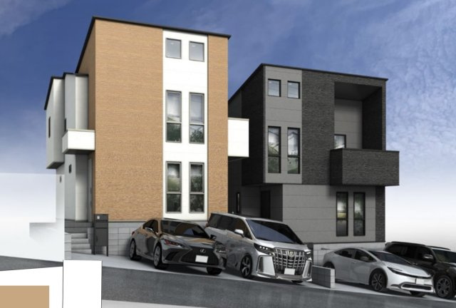 横浜市金沢区富岡西1丁目 新築戸建て【仲介手数料無料】カースペース2台