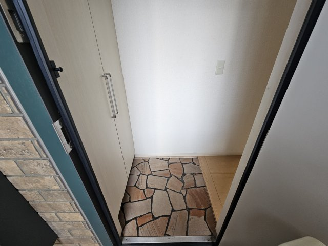 リビングタウン魚住　B棟の玄関