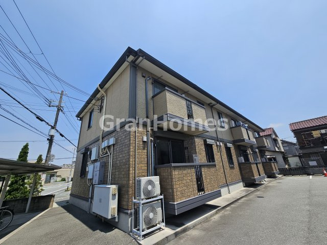 リビングタウン魚住　B棟の外観