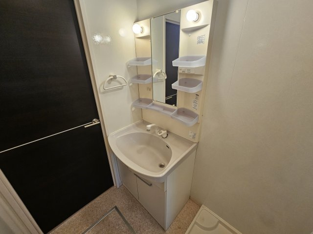 リビングタウン魚住　B棟の洗面所