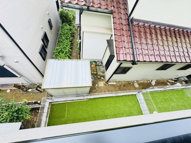 松戸市八ケ崎５丁目新築戸建【八ヶ崎小学校：9分】の展望|バルコニーより南側眺望