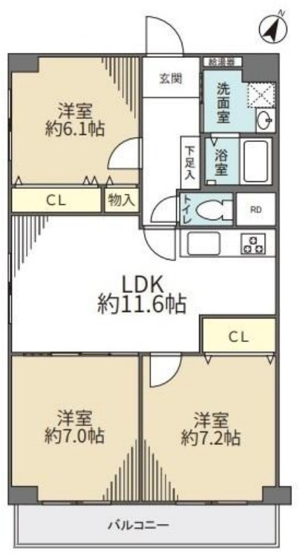 宮前平スカイハイツの画像