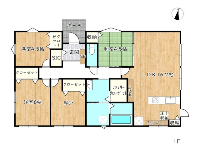 【間取り】 | 姫路市広畑区高浜／中古戸建（未入居）