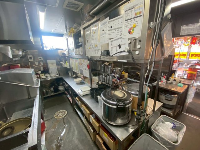 東大友町並木側貸店舗のキッチン