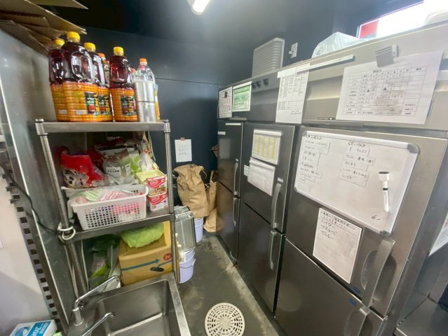 東大友町並木側貸店舗のキッチン
