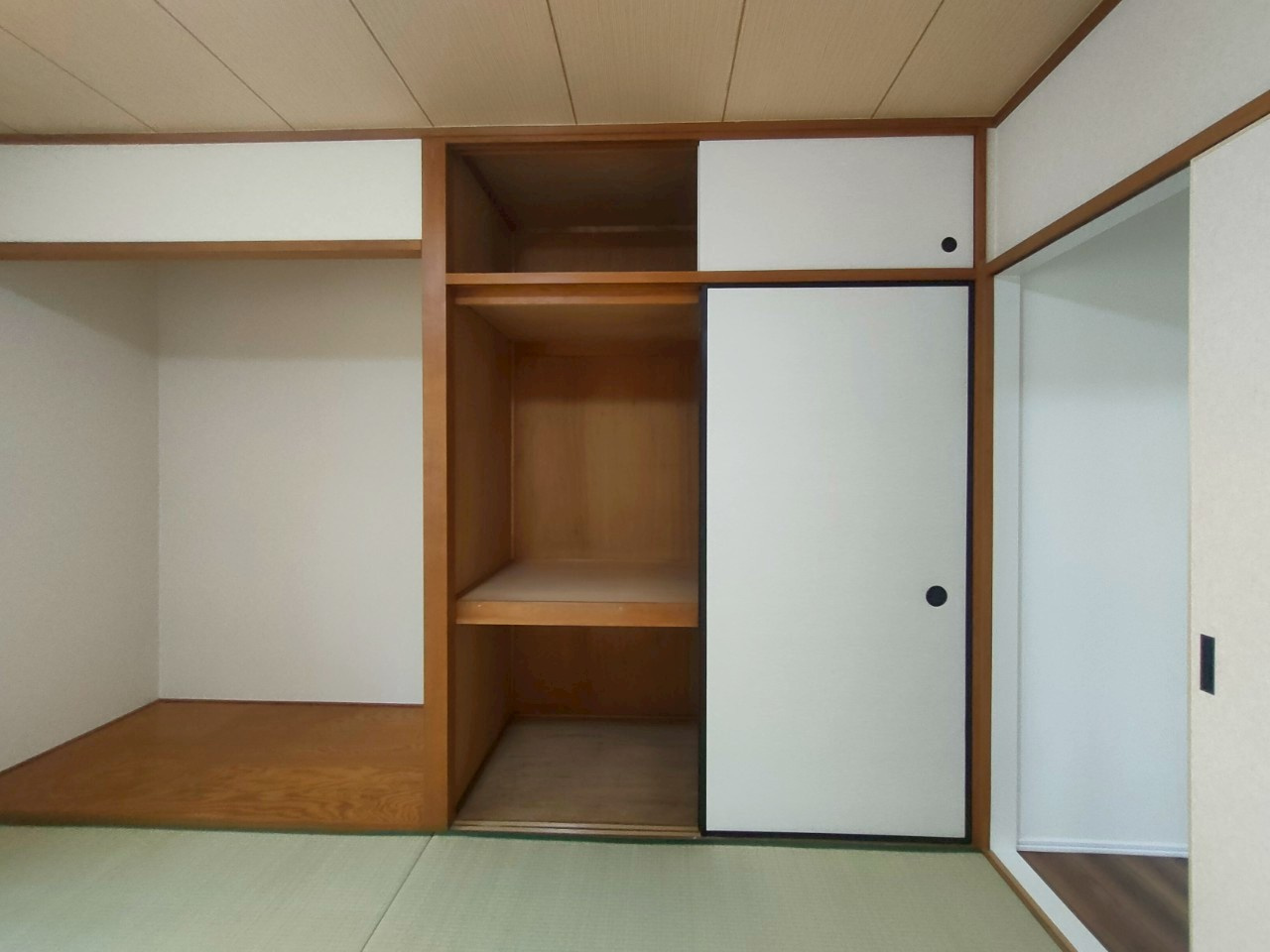 三郷早稲田団地3-23-2号棟の収納|たっぷりとした収納スペースです