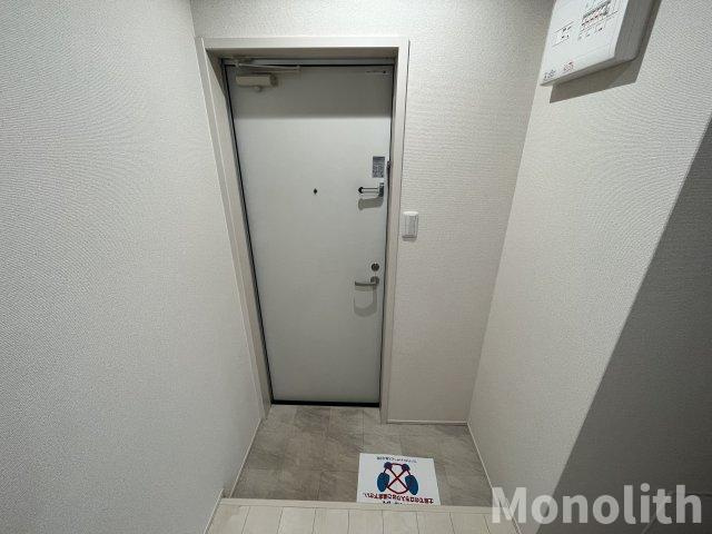 フジパレス高石Ⅰ番館の玄関