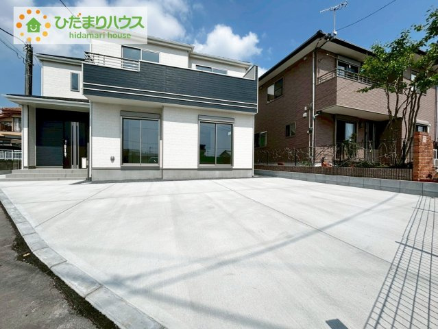 日立市水木町2丁目　新築戸建の駐車場|マイホームなら駐車場代がかかりません。しかも、自宅の駐車場で洗車ができます！今までコイン洗車に行っていた手間も省けて、節約にもつながります(^^♪