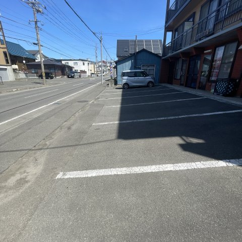 健康マンションの駐車場