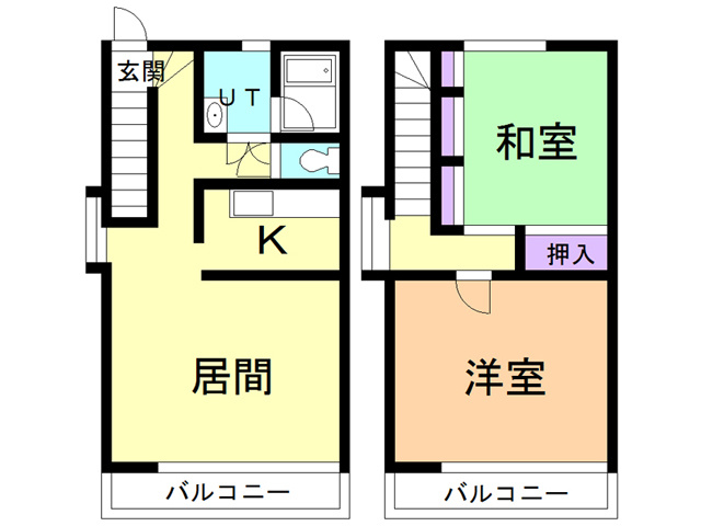 健康マンションの間取り