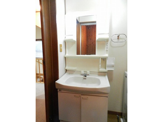 健康マンションの洗面所